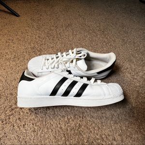 Men's White Adidas size 13